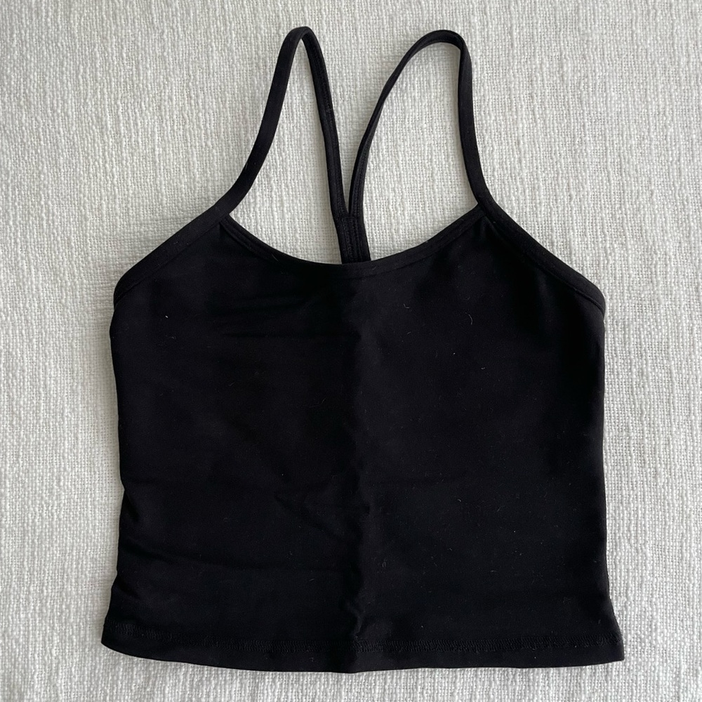 Lululemon Power Y Cropped Tank Luon